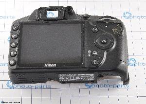 Корпус (задняя панель) Nikon D3200, в сборе, б/у